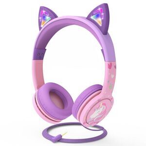 Open Box - Fospower -  Kids Headphones Wired, Over Ear Headphones for Kids wit